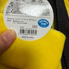 ピカチュウミニリッックの画像