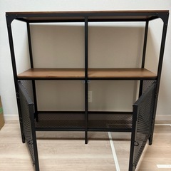 IKEA　FJÄLLBO フィエルボ シェルフユニット ブラックの画像