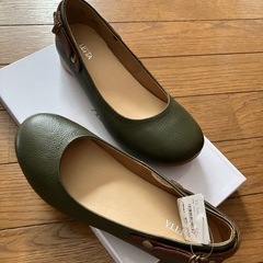 革パンプスの画像
