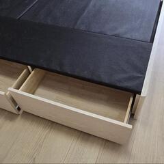 【取引中】ダブル ベッドフレームの画像