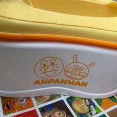 アンパンマン　おまる　おしゃべり付き　補助便座の画像