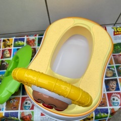 アンパンマン　おまる　おしゃべり付き　補助便座の画像