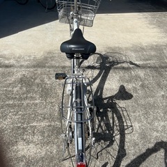 【取引中】自転車　アルベルト　白/ホワイト　5段変速の画像