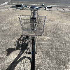 【取引中】自転車　アルベルト　白/ホワイト　5段変速の画像