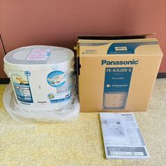 【新品・未使用】Panasonic パナソニック ナノイー 気化式加湿器 FE-KXJ05-S シルバー 2013年製の画像