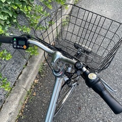 🔵中古車🔵 Panasonic 　電動アシスト自転車　ティモDX　27インチ　16AH　充電器付　中古自転車　点検調整永久無料✨　整備済み　西宮市の画像