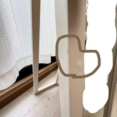 姿見(ホワイト)の画像
