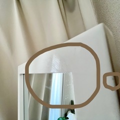 姿見(ホワイト)の画像