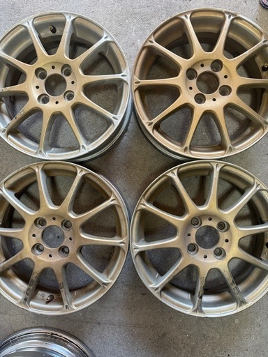 最終値下げ A-TECH 15inch 4.5J オフセット+43 コンパクトカー 軽自動車に！ 軽量ホイール