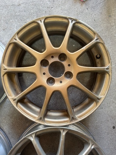 最終値下げ A-TECH 15inch 4.5J オフセット+43 コンパクトカー 軽自動車に！ 軽量ホイール