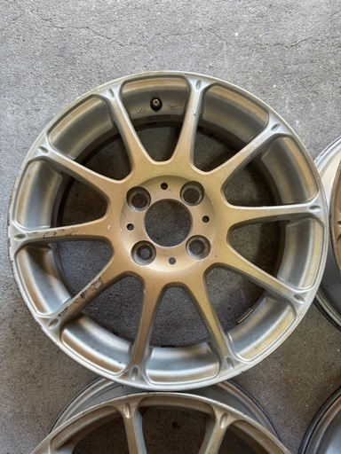 最終値下げ A-TECH 15inch 4.5J オフセット+43 コンパクトカー 軽自動車に！ 軽量ホイール