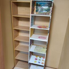 ７個で1000円　3段ボックス　6段BOX　カラーボックス　の画像