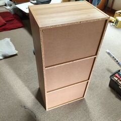 ７個で1000円　3段ボックス　6段BOX　カラーボックス　の画像