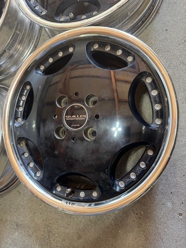 希少サイズ AME シャレン 15inch 5J +45 軽自動車 ドレスアップに