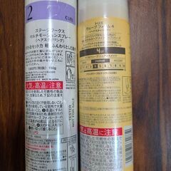 サロン専売品ヘアスプレー&フォームセット(未使用)の画像
