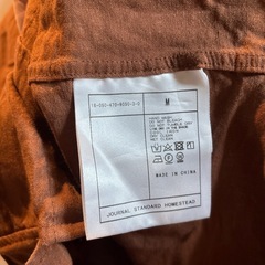 Journal Standard Homestead 半袖シャツ M ブラウンの画像