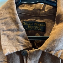 Journal Standard Homestead 半袖シャツ M ブラウンの画像
