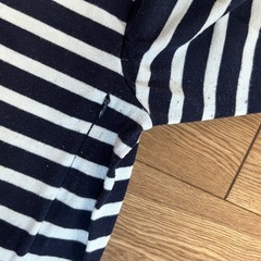Just Relaxin ストライプ ワンピース 授乳ワンピースの画像