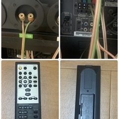 ONKYO　シアタースピーカー　一体型　スピーカー付きテレビ台　テレビボード　ブラック　CB-SP1200XT　サイズ（約）幅１２０×奥４５×高５６　の画像