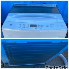 お薦め品‼️分解洗浄済み‼️ハイアール洗濯機5.5kg2023年の画像