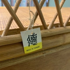 ラタン　籐製　チェスト タンスの画像