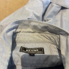 BEAMS Mサイズ 半袖シャツ ライトブルーの画像