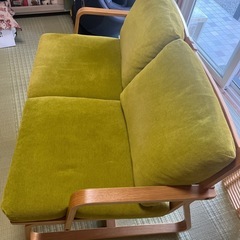【無印良品】2人掛けソファー の画像