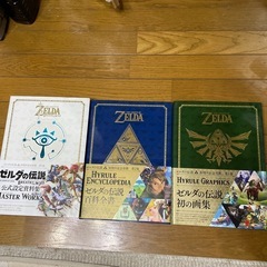 ゼルダの伝説30周年記念出版1〜3集の画像