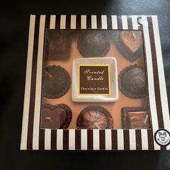 チョコレート　キャンドルの画像