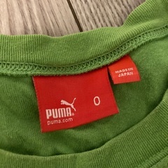 PUMA🔴シャツmサイズの画像
