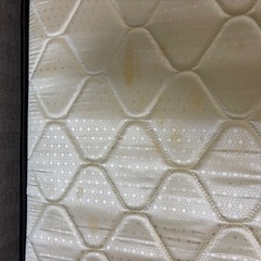シングルベッドマットレス付の画像