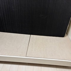 シングルベッドマットレス付の画像