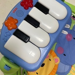 あんよでキック!3WAYピアノジム フィッシャープライス(FisherPrice) ベビージムの画像