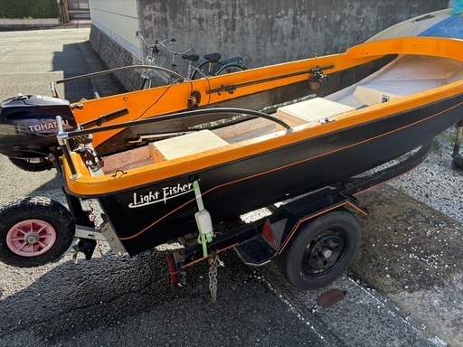 ホープ　ボート　　ライフィッシャー　2馬力セット