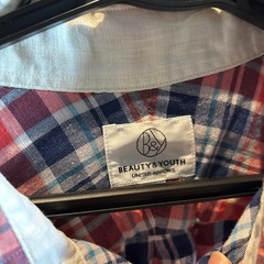 UNITED ARROWS チェックシャツの画像