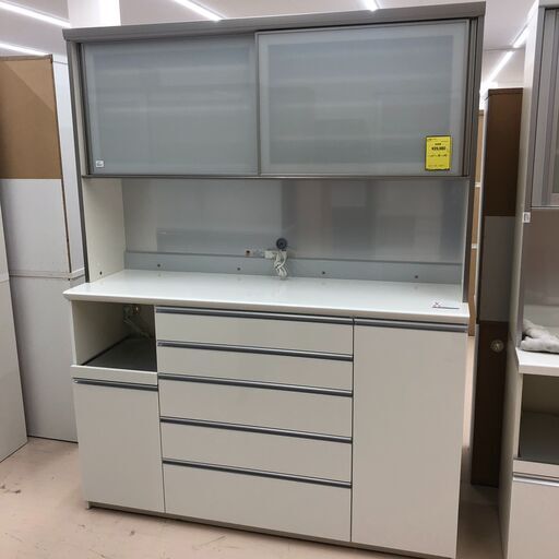 【ジャングルジャングル和歌山店】【Wa1865】食器棚 レンジボード パモウナ  和歌山市 岩出市 海南市 岬町