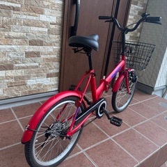 折りたたみ自転車 の画像