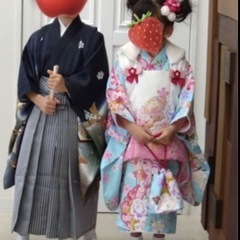 現金対応七五三着物の画像
