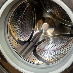 大人気ドラム式洗濯機!! 左開き SHARP 2023年 ES-S7H-WL 7.0/3.5kg ドラム式 電気洗濯乾燥機の画像