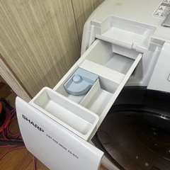 大人気ドラム式洗濯機!! 左開き SHARP 2023年 ES-S7H-WL 7.0/3.5kg ドラム式 電気洗濯乾燥機の画像