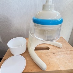 カンサイ 手動式氷かき器 KIK-031(W) ホワイトの画像