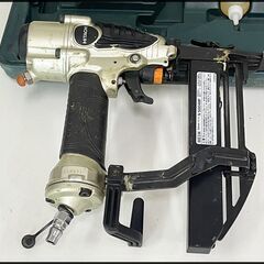 中古 日立工機 25～ 50mm 常圧 フロアタッカ N5004MF エア釘打ち機の画像
