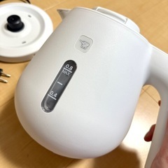 象印マホービン 電気ケトル 0.8L CK-DA08 ホワイト　白　ポットの画像