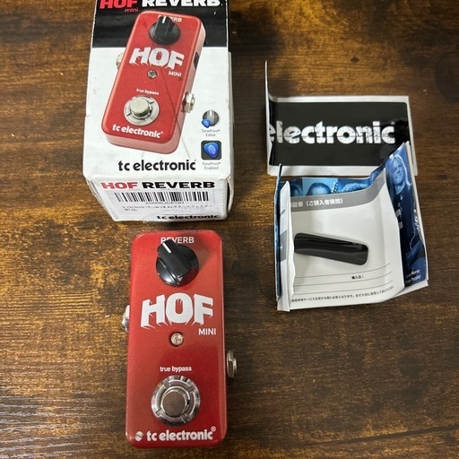 tc electronic HOF MINI リバーブペダル
