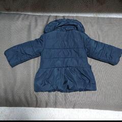 子供服　中綿リボンブルゾン90cmの画像