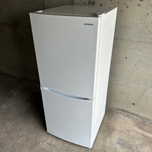 アイリスオーヤマ ノンフロン冷凍冷蔵庫「IRSD-14A-W」142ℓ 2020