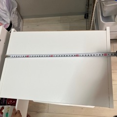 引き出し付きカラーボックス　の画像