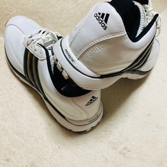 adidasレディースゴルフシューズ　24センチの画像