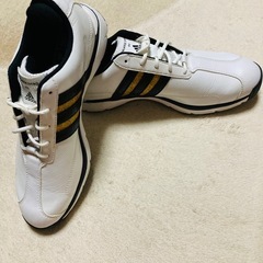 adidasレディースゴルフシューズ　24センチの画像