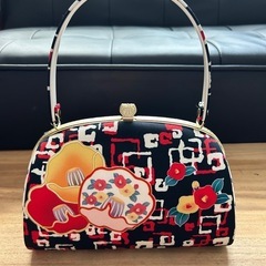 [和装］バック、草履、髪飾りセットの画像